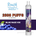 Randm Squid Bar 2500 RandM Dazzle Pro Light 2600puffs Vape Factory